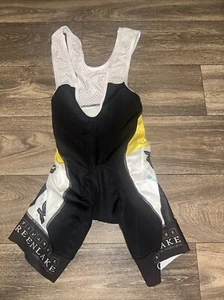 Hincapie Cycling Bib Shorts Men’s Small Green Lake Seattle #J - Picture 1 of 4