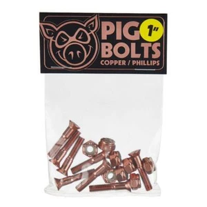 Pig Copper Skateboard Bolts Phillips 1" - Bild 1 von 1