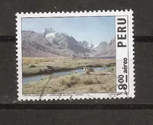 99c Starts - PERU 1974 Mountains Scott C394 Used - Picture 1 of 1
