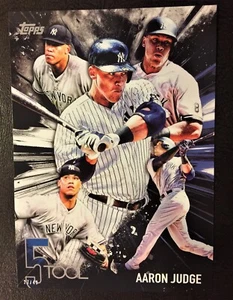 ⚾ (5x7) 2017 Topps Five Tool #5T-46 N.Y. Yankees Aaron Judge RC Rookie SSP /49 - Bild 1 von 10