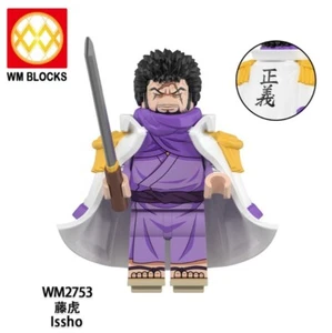2 inch Custom One Piece Issho Minifigure with Base and Power, New/Mint - Picture 1 of 1