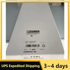 Alicates de prensado Phoenix Contact CRIMPFOX 10S 1212045 1 PIEZA NUEVO - Imagen 1 de 2