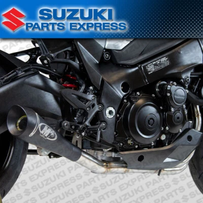 2020 SUZUKI KATANA GSXS 1000 M4 BLACK GP FULL SYSTEM EXHAUST SU6232-GP19 - Image 1 of 2