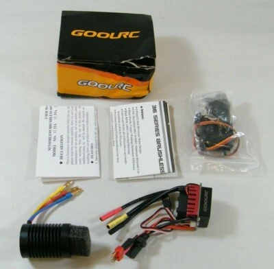 GOOLRC 4370KV 9T 6KG S-45A ESC BRUSHLESS MOTOR NEW - Image 1 of 4