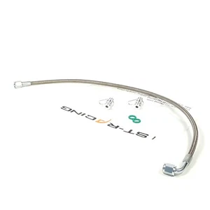 Turbo Oil Feed Line Fitting Kit For Audi S3 TTS Quattro VW Golf R EA888 Gen 3 - Picture 1 of 7