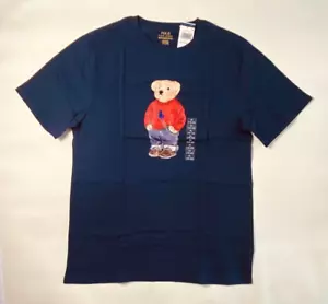 POLO BEAR by Ralph Lauren Men’s T-Shirt Blue Size XL Youth Fits Adult Small - Picture 1 of 5