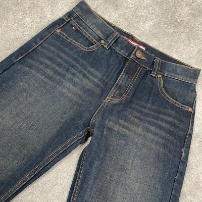 Tommy Hilfiger Jeans Boy's Size 16 Revolution Slim Straight Leg Dark Wash Denim - Image 1 of 4