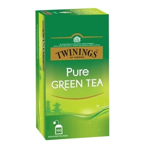Té verde puro Twinings, 100 bolsitas de té, té verde, perfectamente equilibrado y refrescante - Imagen 1 de 5