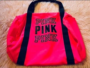 PINK Black And Pink Color Bag, EUC. G - Picture 1 of 5