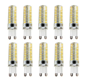 10pcs G9 T5 LED Light Bulb 5W 110V/220V 80-4014 SMD Lamp Special price - Picture 1 of 10