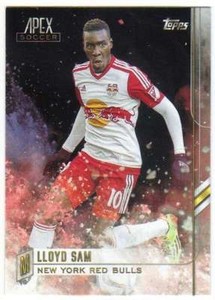 2015 Topps APEX MLS Soccer #6 Lloyd Sam  New York Red Bulls