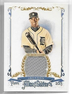 2013 Topps Allen & Ginter A&G Austin Jackson Jersey Relic - Picture 1 of 1