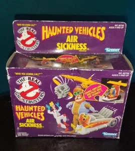 The Real Ghostbusters Haunted Vehicles Air Sickness Kenner w/ box & instructions - Picture 1 of 8