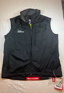 Helly Hansen Brandneu mit Etikett Crew Weste Gilet Gr. XXL Herren Schwarz Alumni Full Zip - Bild 1 von 21