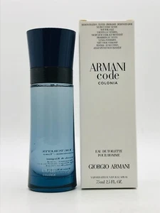 Armani Code Colonia 2.5 oz Cologne Spray packaging as shown - Picture 1 of 7