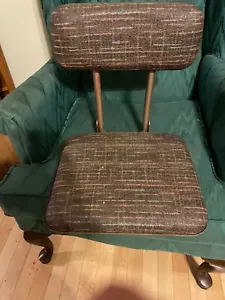 Asiento de estadio plegable vintage fundido canoa llevar consigo asiento de grada barco - Imagen 1 de 8