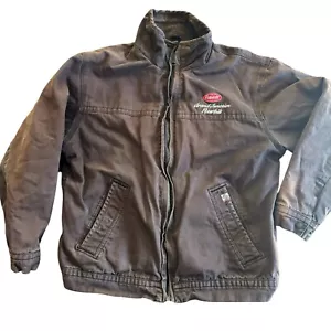 Peterbilt Grand Junction Colorado Dri Duck Coat Jacket Men's Size large Brown - Picture 1 of 8