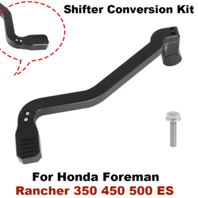 Kit de conversión de palanca de cambios manual a pie para Honda Foreman Rancher 350 450 500 ES Foto 1 de 4