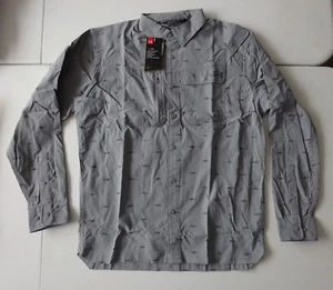 Under Armour Men's Fish Hunter Plaid Long Sleeve Fishing T-Shirt NWT!! 2018 - Picture 1 of 5