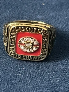 Anillo réplica Chiefs Warren McVea Super Bowl - Talla 9 Kansas City Fútbol - Imagen 1 de 4