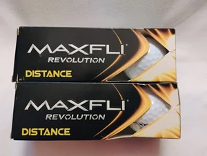 NEW Set of 2 3-Packs Golf Balls Maxfli Revolution Distance - Picture 1 of 2