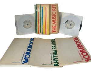 The Music Kit Tom Manoff Complete With 4 Records And Housing - WW Norton Co 1976 - Picture 1 of 5