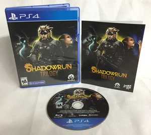 SHADOWRUN Trilogy PLAYSTATION 4 5 ps4 ps5 LIMITED RUN #481 aperto NON GIOCATO come nuovo - Foto 1 di 4