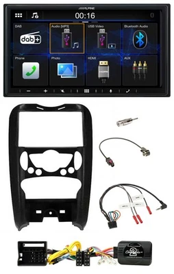Alpine Bluetooth 2DIN Lenkrad DAB USB Autoradio für Mini Cooper 2006-2014 - Bild 1 von 4