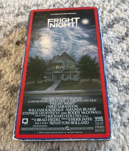 Fright Night VHS Tape and Cover - Imagen 1 de 7