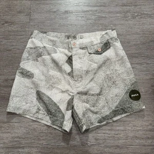 RVCA Board Shorts Mens 30 Camo REi Coop Collab 4" Swim Trunks Hybrid Outdoor - Picture 1 of 11