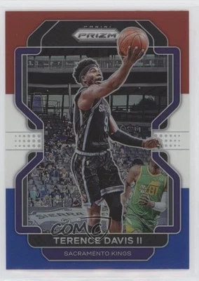 2021-22 Panini Prizm Red White & Blue Prizm Terence Davis II #139 - Image 1 of 2