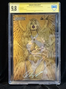 Hellwitch Bitchcraft #1 Naughty AngelVex Golden Metal Edition LTD 5/15 🔥 - Foto 1 di 5
