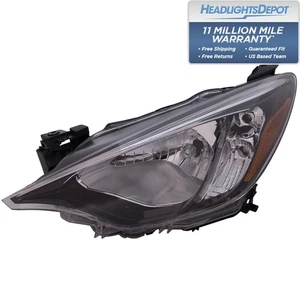 Headlight Halogen Left Driver Fits 2016-20 Toyota Yaris/ 2016 Scion iA - Picture 1 of 7