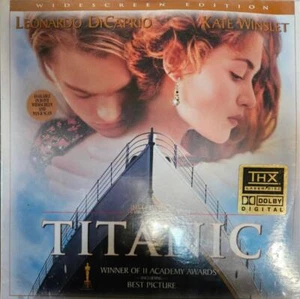 TITANIC WS AC3 THX CC N&S NEUF NTSC LASERDISC Leonardo DiCaprio w/ stickers - Picture 1 of 1
