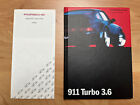 Rzadkość Porsche 911 964 Turbo 3.6 MJ 93 solowy prospekt + broszura oryginalne części
