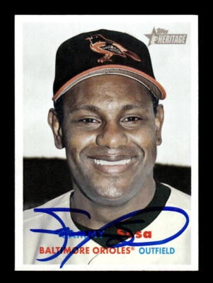 2006 Topps Heritage #60 Sammy Sosa BAS HAND SIGNED AUTO - Image 1 of 2