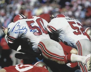 Autographed BUDDY CURRY Atlanta Falcons 8x10 Photo w/COA - Picture 1 of 1