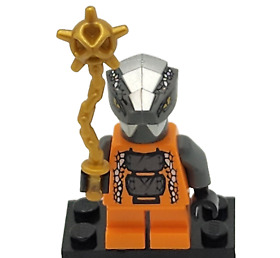 LEGO Ninjago Chokun njo056 Minifigure with Weapon - Sets 9450 & 9591
