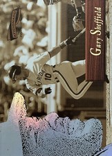 1996 Pinnacle Aficionado Gary Sheffield Florida Marlins #94 NMMT