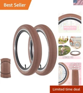 14/16/20 inch Semi-Slick Bike Tires - High Shock Absorption for Kids' Bikes - Picture 1 of 9