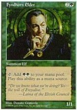 4 Fyndhorn Elder - LP - 5th Edition - mtg - x4 4x
