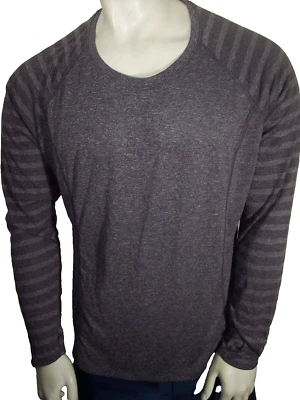 NUEVA Camisa Ligera Avia XXL Moteada Púrpura Poli Manga Larga Foto 1 de 4