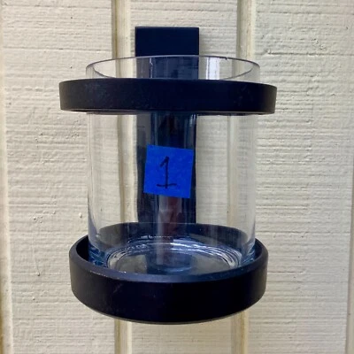 UNO Aplique Portavelas Pilar Huracán Montaje en Pared Iluminaciones de Granero de Cerámica Foto 1 de 4