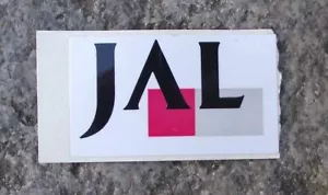 JAL Japanese Airlines Japan Flugzeug Logo Luftfahrt Aufkleber Aufkleber - Bild 1 von 2