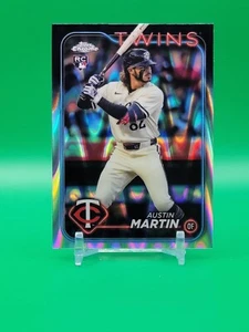 2024 Topps Chrome Update #USC172 Austin Martin RayWave True Rookie Twins - Picture 1 of 2