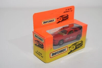 A94 1:64 3 INCH MATCHBOX LESNEY 6 ALFA ROMEO SZ RED MIB RARE! - Bild 1 von 4