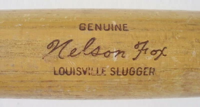 VINTAGE 1960’s 70’s HILLERICH & BRADSBY NELLIE NELSON FOX 125 NF4 Model Wood Bat - Image 1 of 4