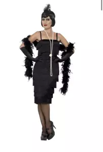 Flapper Fringe Dress Peaky Blinders Fancy Dress Costume Women's Size 2XL - Picture 1 of 3