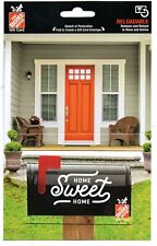 Home Depot Home Sweet Home Mailbox Gift Card No $ Value Collectible 2020