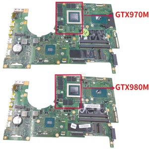 Motherboard for Acer Predator 17 G9-791 G9-792 P5NCN P7NCN W/ i5/i7 CPU GTX980M - Picture 1 of 5